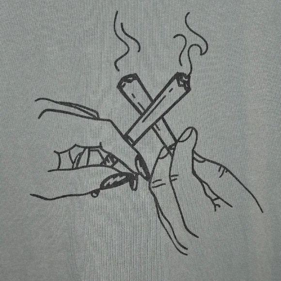 Men's Olive Graphic Tee - Better Together - Picture 6 of 7